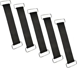 5 Pcs Battery Tie Down Strap Universal Elastic Bands Replac Number of Items: 5