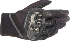 Alpinestars Chrome Gloves Black Tar Gray XL 3568721-1169-XL Universal