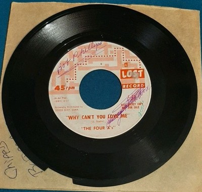 The Four X's promo 45 I'll Remember / Why Can't You Love Me Lost L-20