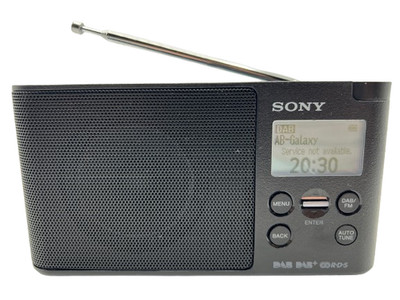 SONY XDR-S41D Portable Digital Radio DAB/DAB+/FM Black - Neuwertiger Zustand