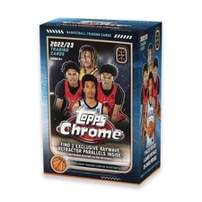 NBA 2022/23 Topps Chrome Overtime Elite Basketball Value Box | 7 Packs Per Box