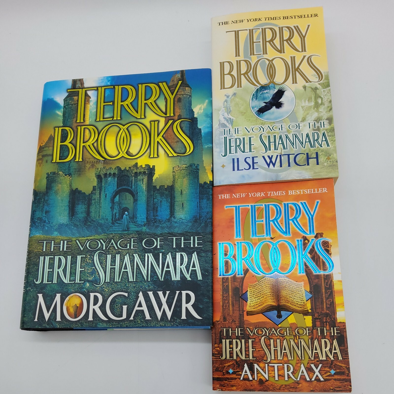 The Voyage of the Jerle Shannara Complete Series Book Lot Terry Brooks HB+PB.