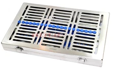 GERMAN 1 DENTAL SURGICAL AUTOCLAVE STERILIZATION CASSETTES  FOR 20 INSTRUMENTS
