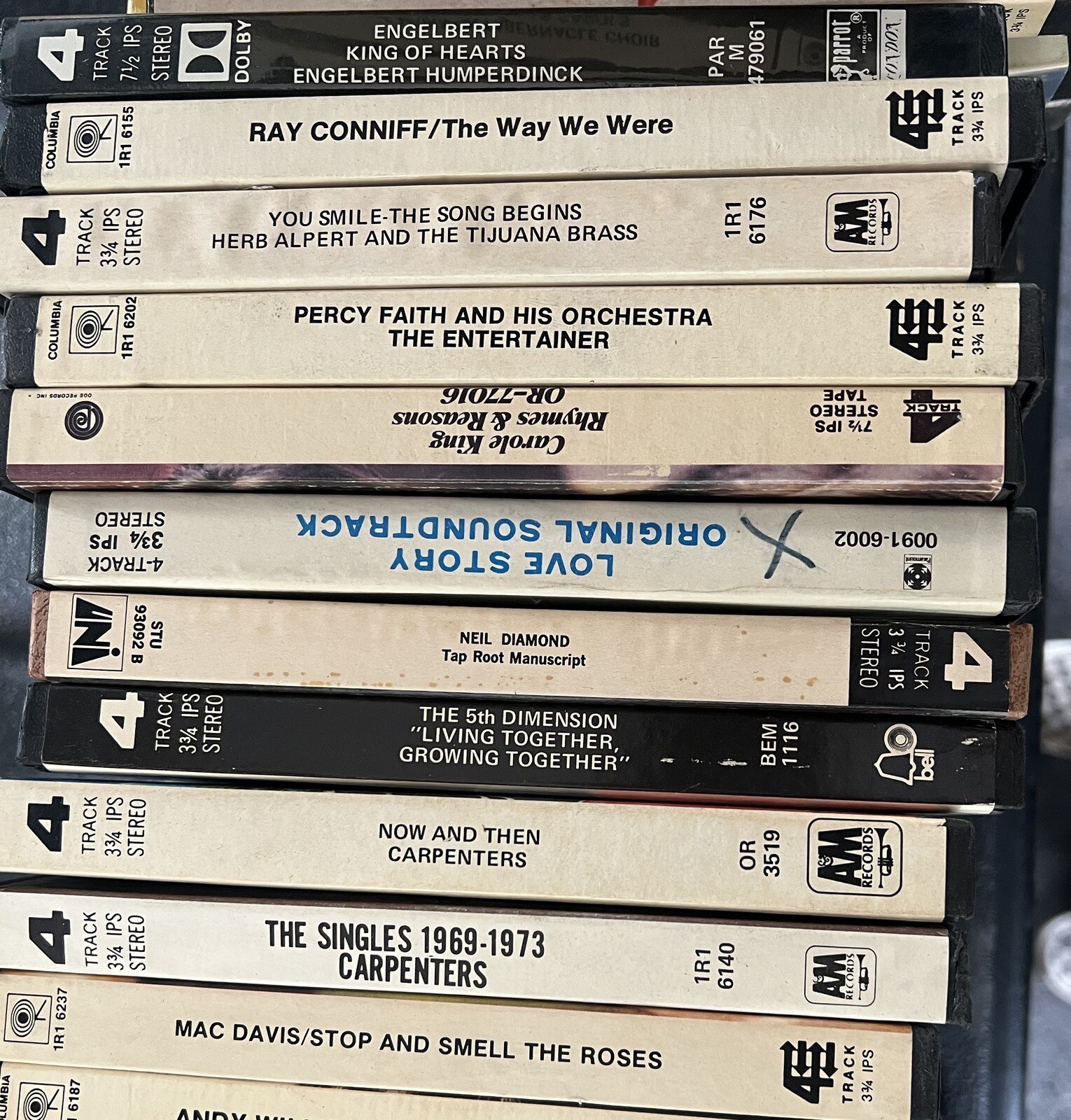 Lot Of 27 Reel To Reel Tapes 7" Studio Tapes. eBay