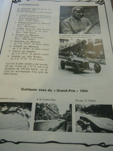GROSSER PRIX MONTREUX 1984 1934 PROGRAMM INALTERA FERRARI 330 GTC 365 GT 250 GTS - Bild 2 von 7