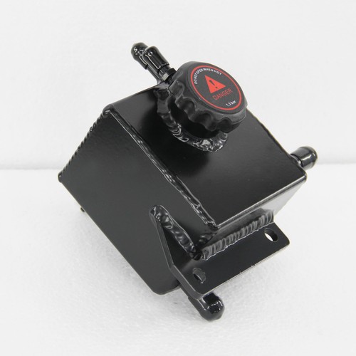 Coolant Expansion Tank For 2004–2019 Subaru WRX STi Full Aluminum Black 2002-07 - Picture 5 of 7