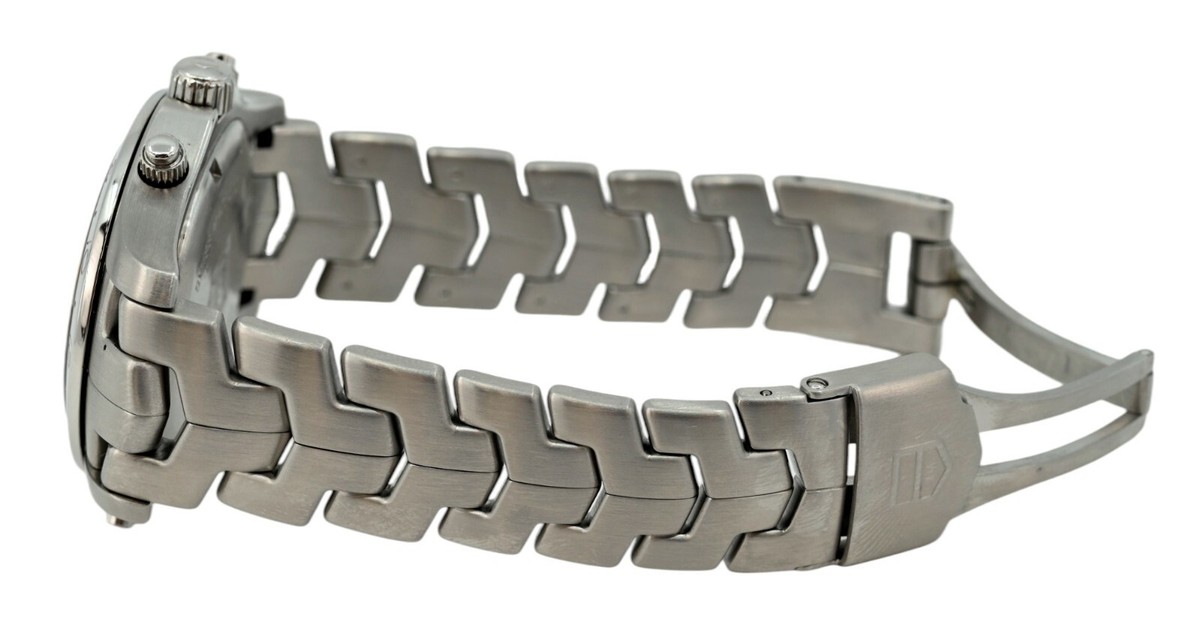 Men's 41mm Tag Heuer LINK Automatic LE Tiger Woods GMT SS Watch