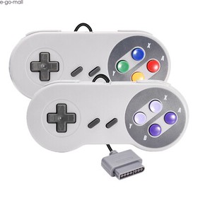 2 PACK SNES Gamepad Receiver for Super Nintendo Entertainment System SFC SNES