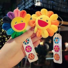 New Flower Pin Takashi Murakami Rainbow Cushion Brooch Bags Clothes Accessories
