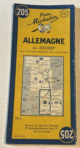 ANCIENNE CARTE ROUTIÈRE Michelin 1941 N 52 Le Havre/Amiens État D Usage