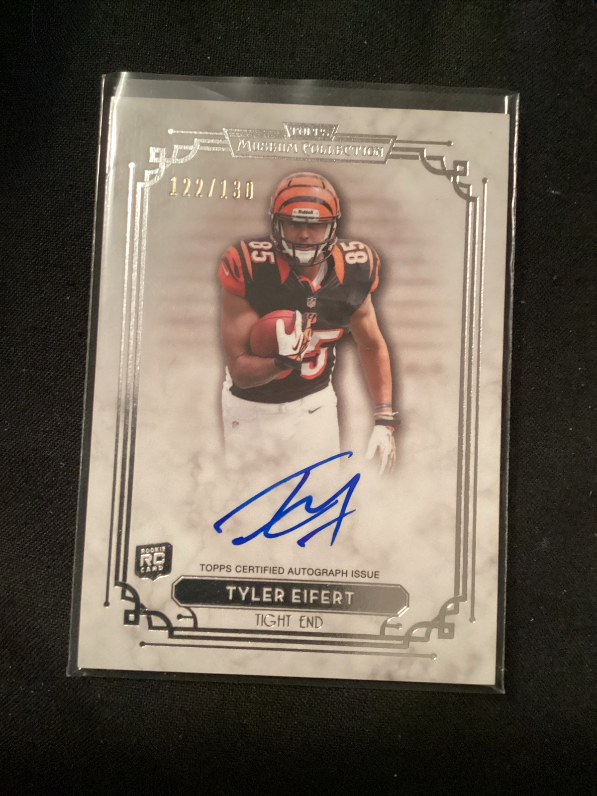 Tyler Eifert Topps Museum Collection Signature Series #SSATE Base