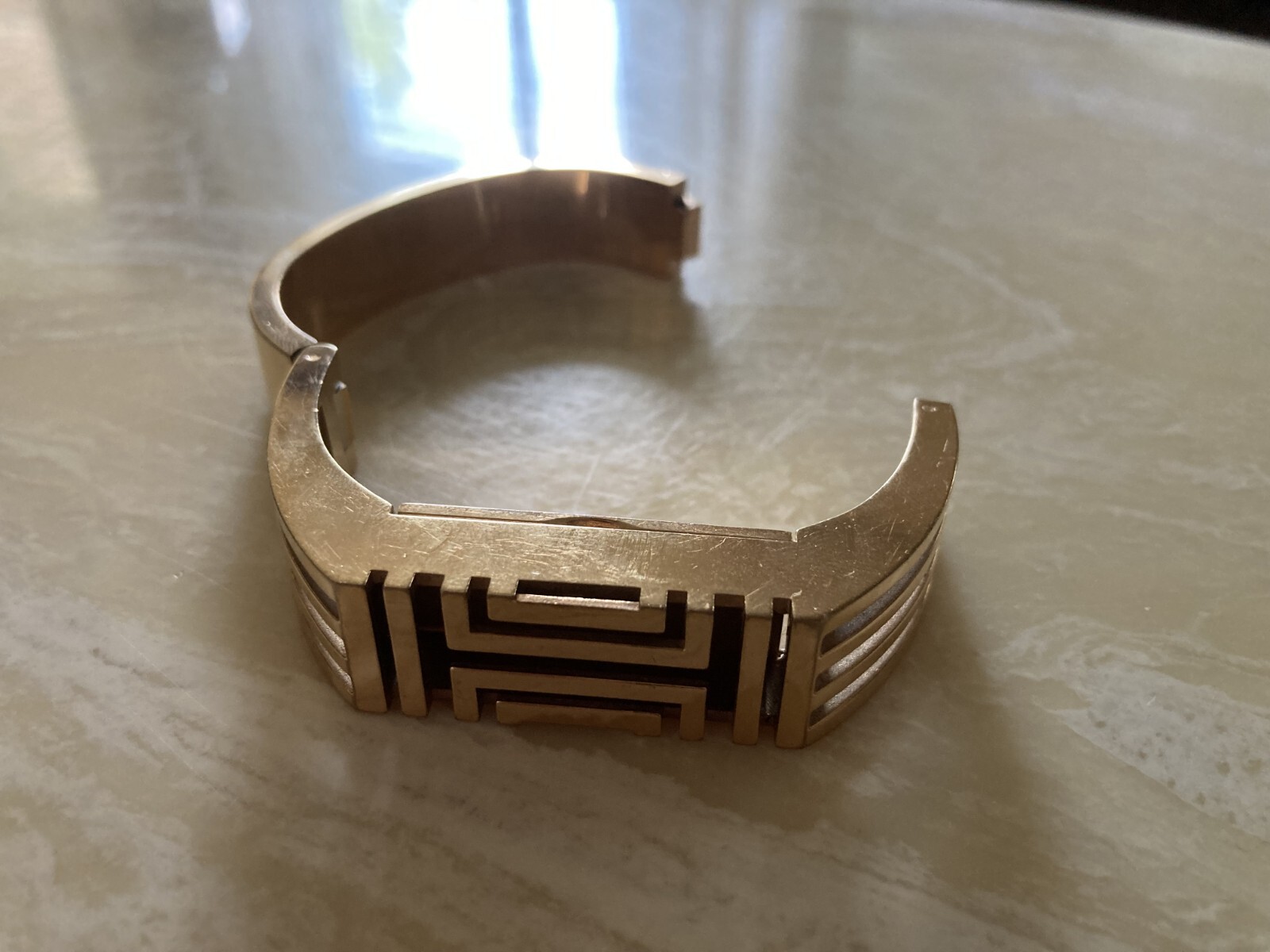 Tory Burch gold plated rectangular Bangle For Wom… - image 4