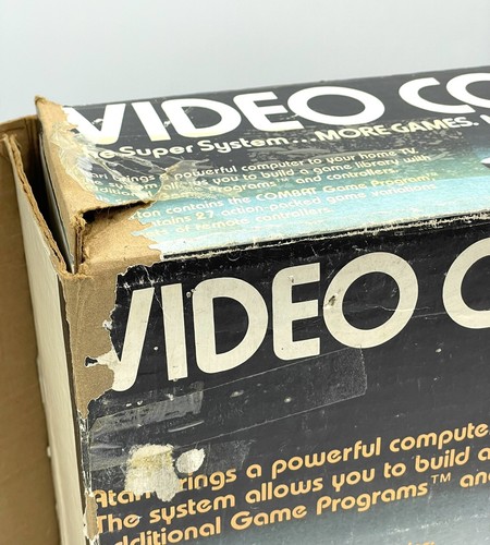 1978# Atari VCS 2600 Woody console wood joystick & paddle Pal boxed RARE! #FP - Picture 4 of 22