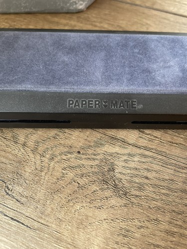 Rare UEFA Paper Mate Double Heart Gold Finish Powerpoint Ballpoint Pen Pencil - Picture 6 of 9