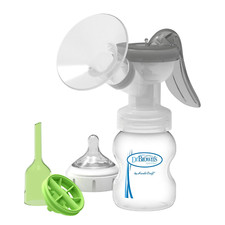 Manual Breast Pump with Softshape 100 Silicone Shield B,25Mm Flange  Anti-Co
