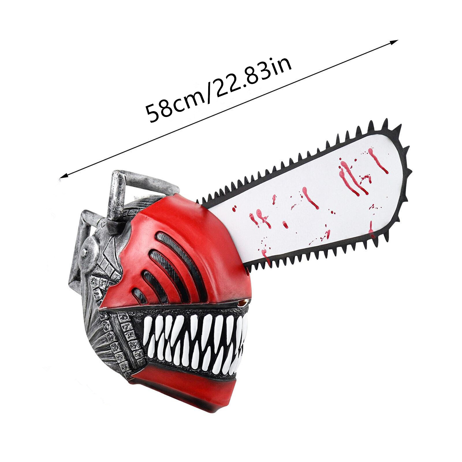Chainsaw Mask For Men Cosplay Anime Man Role Saw Latex Helmet Halloween Props