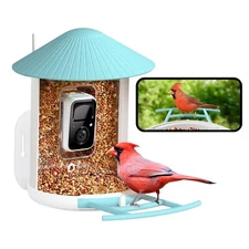 NETVUE by Birdfy Smart Bird Feeder with Camera, Bird Watching Camera, Auto Ca...