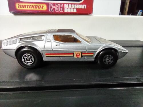 Matchbox Speed Kings K-56 Maserati Bora, Silver, Boxed. - Picture 8 of 18