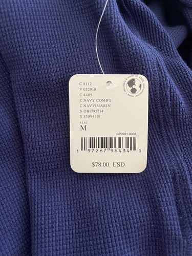 Neu mit Etikett Free People We The Free gemütliches Thermo-Top mit Manschette marineblau C Größe M - Bild 6 von 10