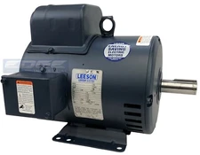 5 HP 1-PH 1725RPM LEESON ELECTRIC COMPRESSOR MOTOR 184T C184K17DB31A 230V 131537