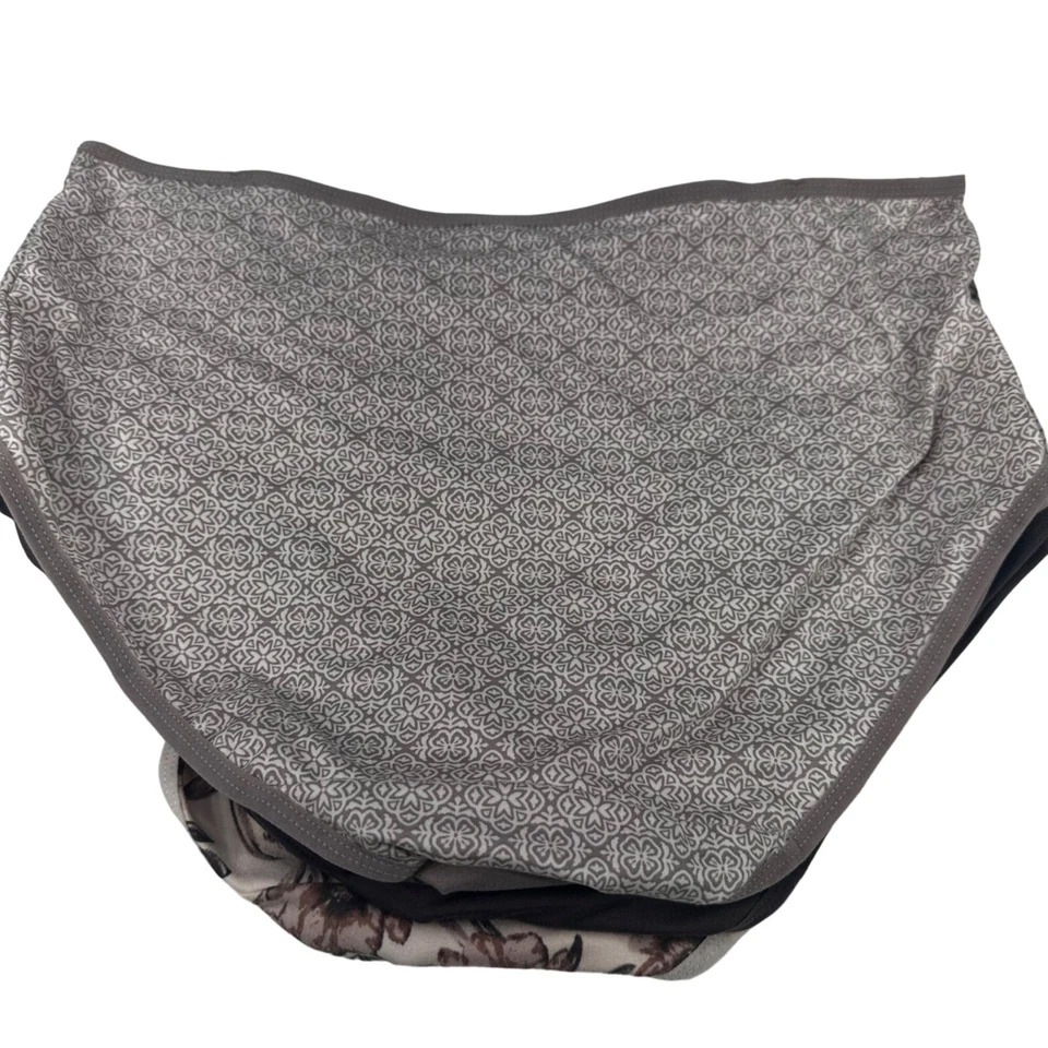 Lote De Cinco Calzoncillos Delta Burke Para Mujer Talla 1X Surtidos Colores Marrón Nuevos Foto 2 de 4