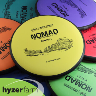 MVP CONRAD ELECTRON NOMAD *pick color & weight* Hyzer Farm disc golf putter
