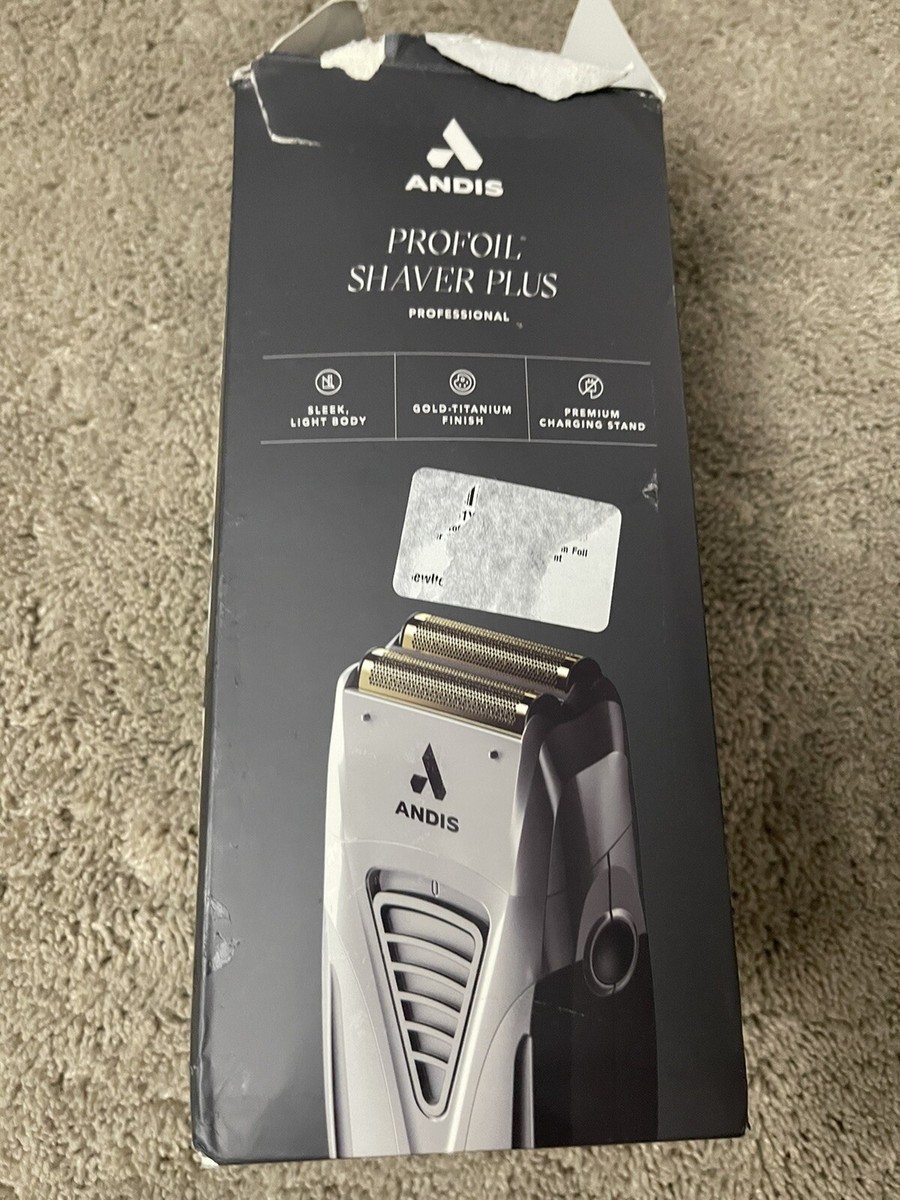 Andis Profoil Lithium Plus Titanium Double Foil Shaver | eBay