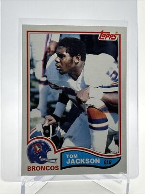 1982 Topps Tom Jackson Football Card #80 NM-MT FREE SHIPPING