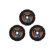 Carbide Cut-off Wheel Set (3-piece) | High In Ridgid Circular Quality