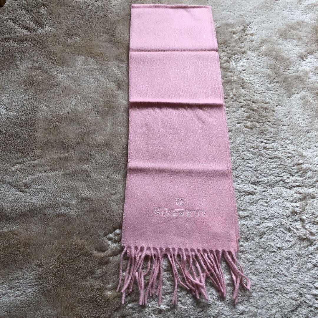 最高級 archive 90s GIVENCHY cashmere wool Vintage Givenchy Scarf, Vintage Givenchy Muffler, Vintage