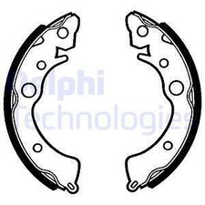 Brake Shoe Set for HONDA ROVER:CRX I,CRX  ,CRX II,CRX III,CIVIC I GBS821