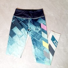 Victoria's Secret VSX Sport Knockout Multicolor Leggins Size Small