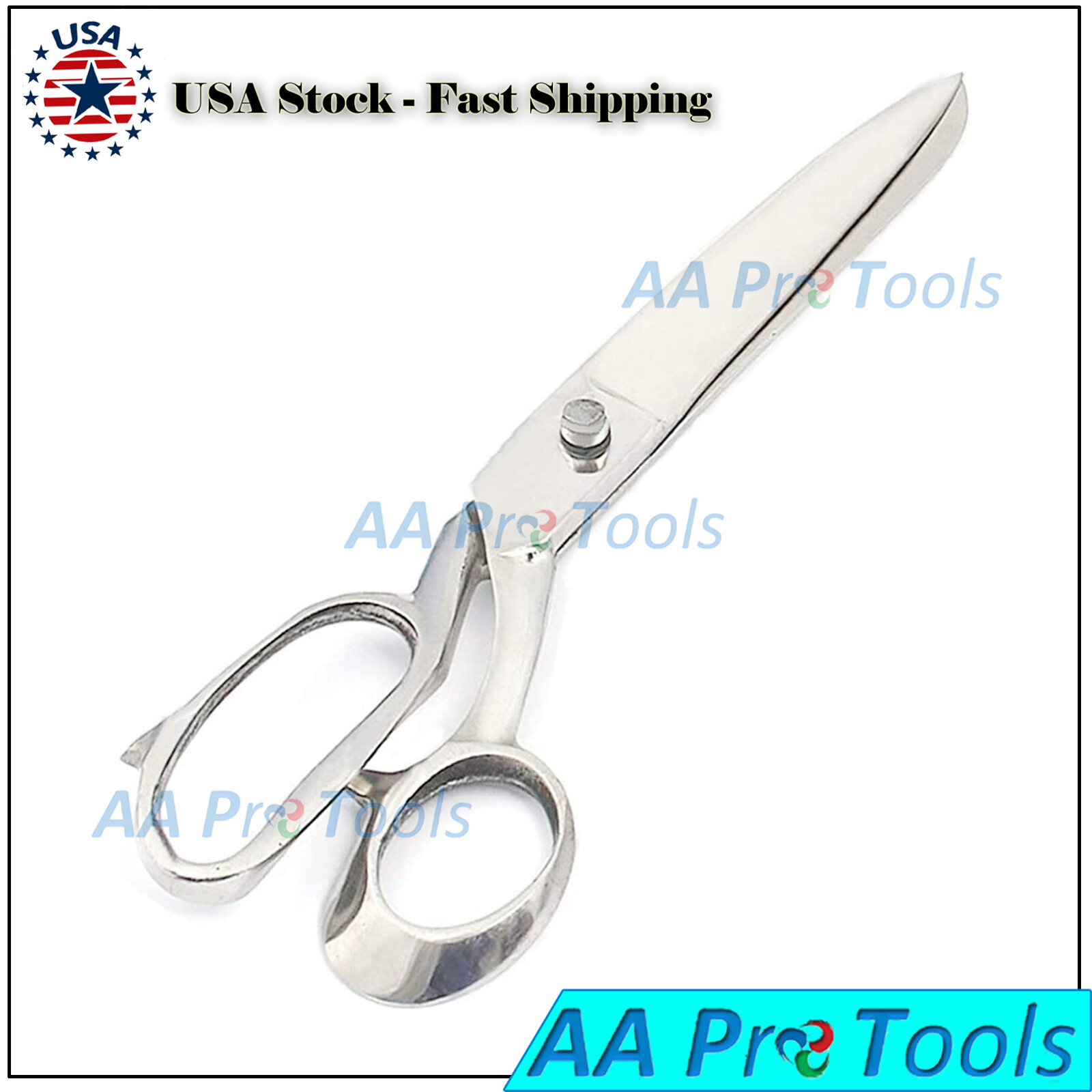 Aapro 8-Inch Heavy Duty Stainless Steel Upholstery Tailor Scissors Shears