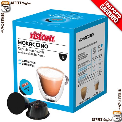 120 Cialde Capsule Ristora comp Dolce Gusto Scelta Ginseng Cioccolato Tè * - Foto 7 di 12