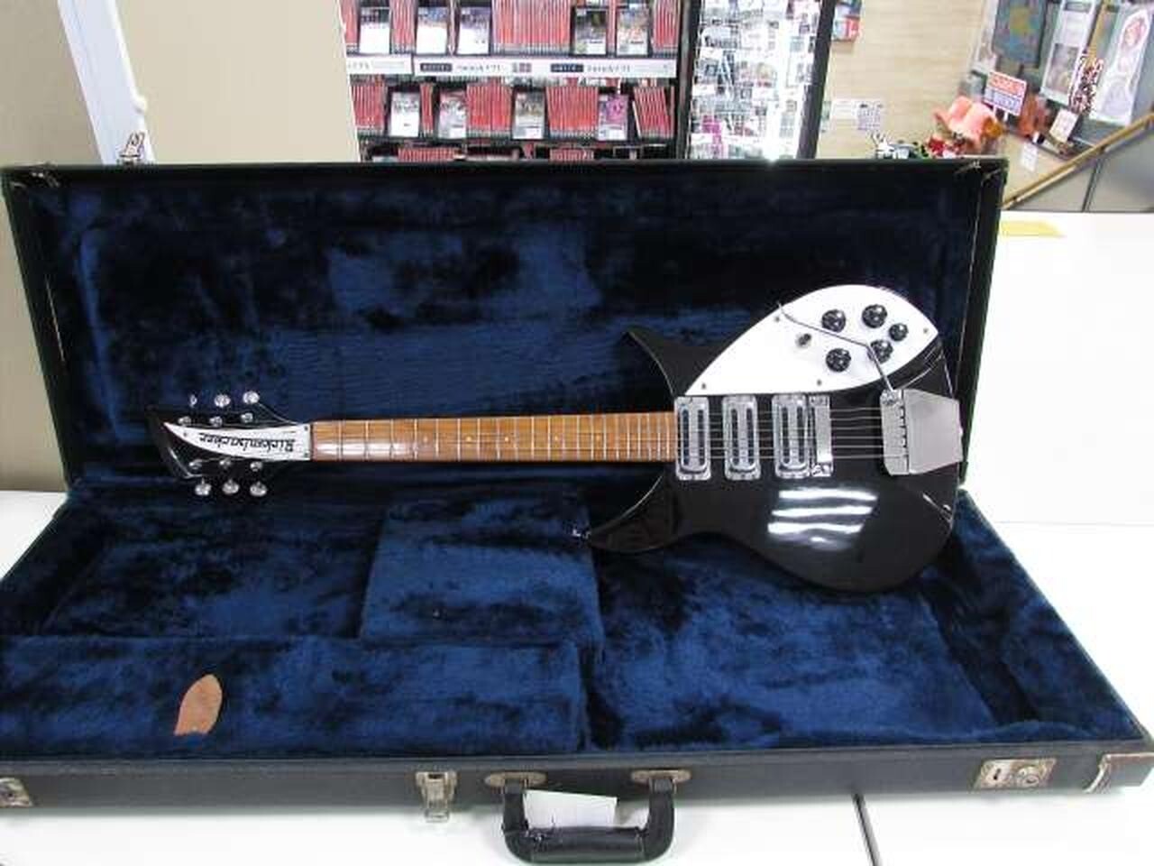 Rickenbacker 325 V63 JG Jetglo Made in USA 1989 Semi Hollow Body Electric Guitar