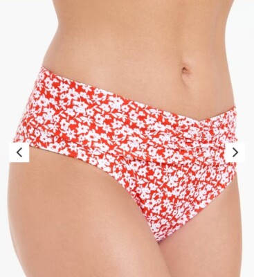 Matalan Floral Fold over Bikini Bottoms Size 20 Bnwt