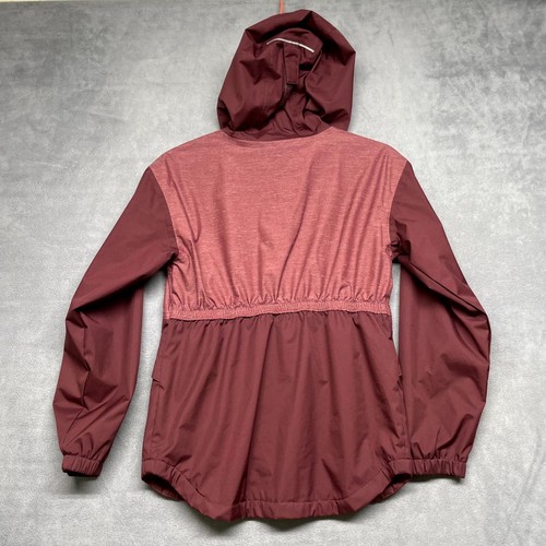 Columbia Omni-Tech Jacket Boys Medium Brown Nylon Fleece Lined Long Sleeve - Picture 10 of 11