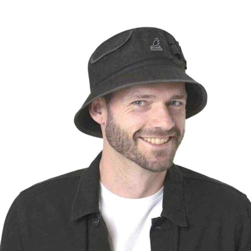KANGOL Waxed Utility Bucket Baumwollhut Stoffhut Anglerhut Sommerhut - Bild 3 von 20