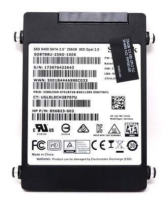 SANDISK SD8TB8U-256G 256GB TLC SATA-3 M.2 2280 SSD DRIVE (HP 919900-001)  - NEW
