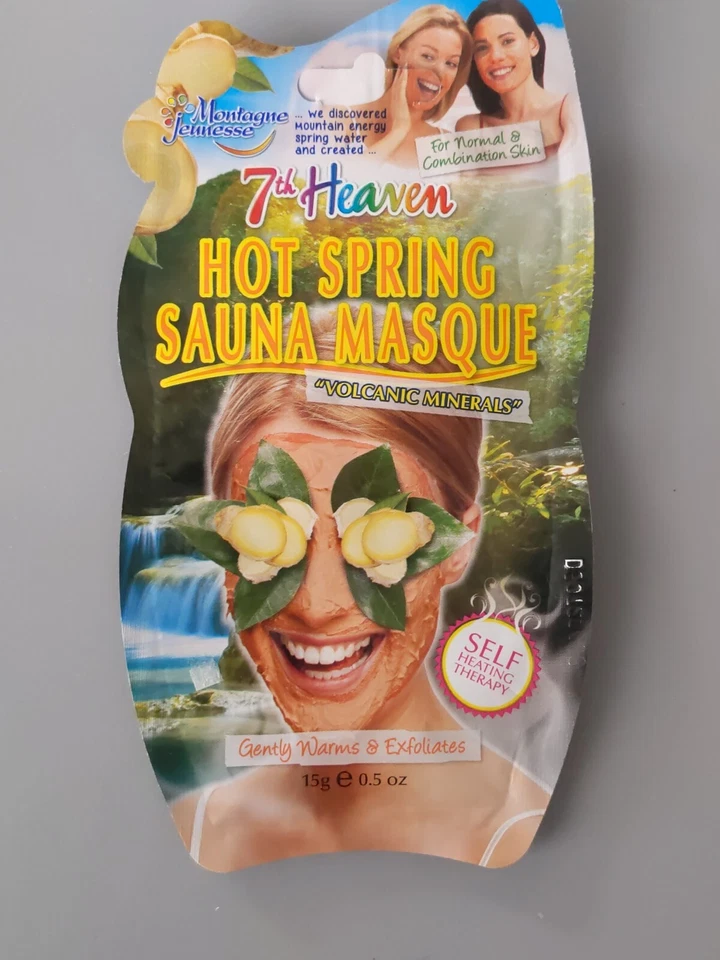 Nueva máscara despegable de carbón 7th Heaven Montagne Jeunesse - 0,3 oz mezclada envío gratuito Foto 3 de 4
