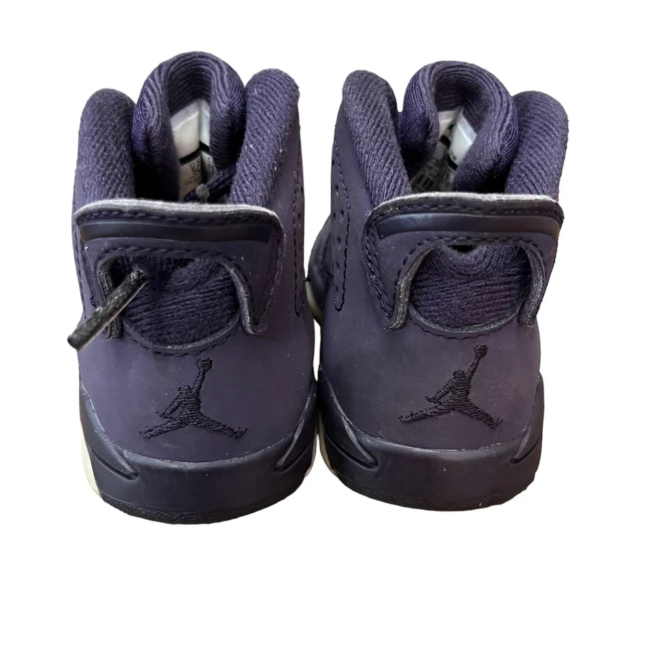耐克 645127-509 Air Jordan Retro 6 紫色鞋码 5c 5 幼儿 — 第 2/4 张图片