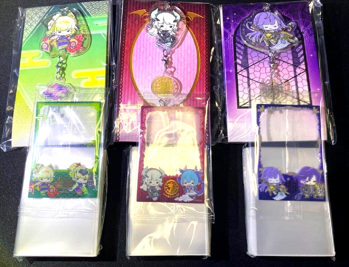 Yugioh Trinity Box Dragonmaid Orcust P.U.N.K. Acrylic Keychain