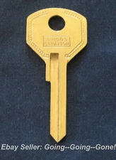 OEM BRIGGS KEY BLANK FORD LINCOLN MERCURY GRV 17 H5 1125H IGN / DOOR 1932-1948