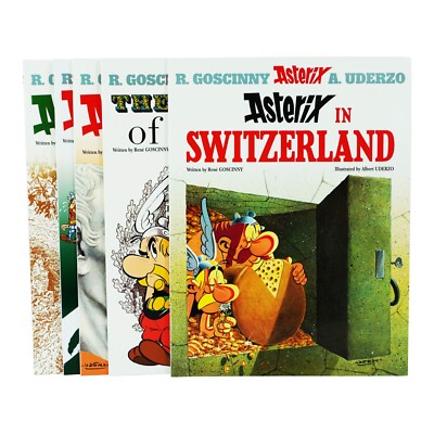 Asterix Series 4 (Book 16-20) 5 Books Collection Set - Ages 6-11 - Paperback