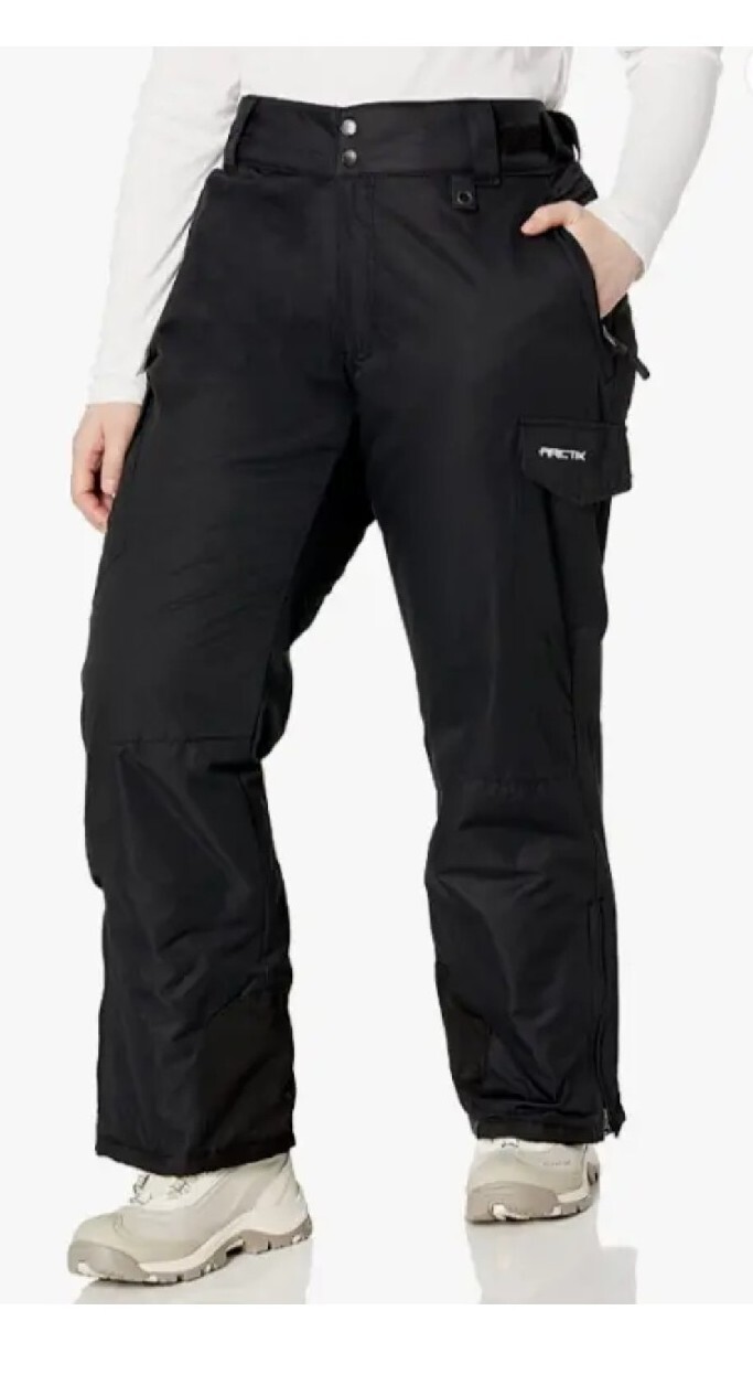 Arctix Women's Insulated Cargo Snow Pants Black Size M (810) eBay