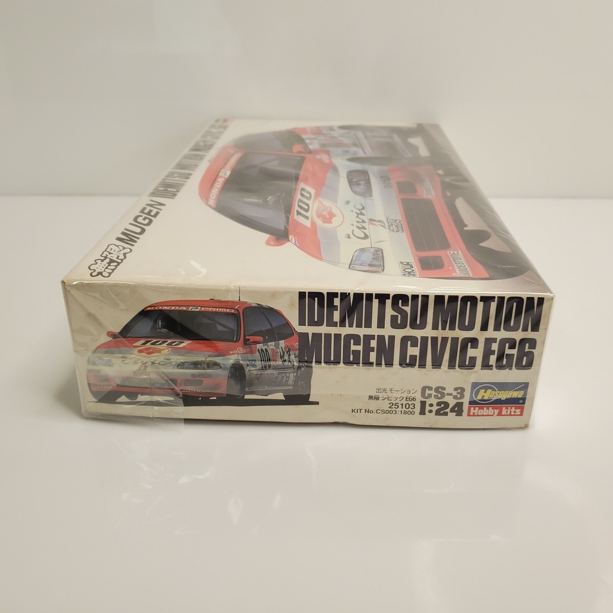 Rare Vintage Hasegawa Idemitsu Motion Mugen Honda Civic EG6 Model