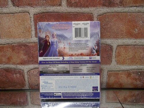 Frozen 2 4K Ultra HD Blu-Ray Digital Code Limited Edition Anna Elsa Olaf Sealed - Picture 4 of 9