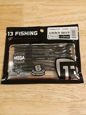 13 Fishing Joy Stick Ultra Thin Finesse Rabbit Ear Worm 4.5 inch Soft Bait 8 Qty