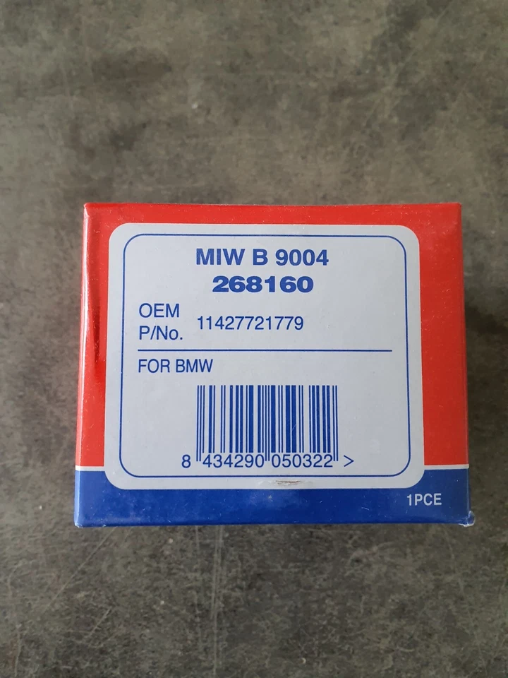FILTRE A HUILE MEIWA B9004 B 9004 BMW = HF160 HF 160 - Photo 3/3