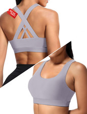 Sports Bras for Women, High Support Criss Cross Back Bras for Large Bust